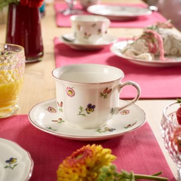 Petite Fleur, Tazza Cappuccino con piattino