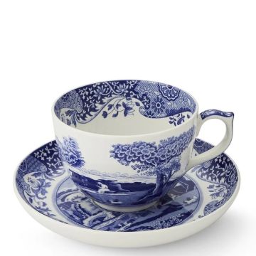 Blue Italian, Tazza Jumbo con piatto