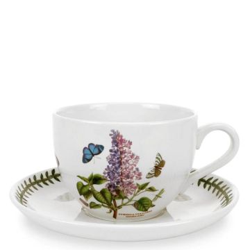 Botanic Garden, Tazza Jumbo con Piatto "Syringa Vulgaris"