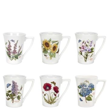 Botanic Garden, 6 Tazze Mug forma Mandarin
