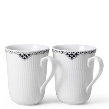 Black Lace, set 2 Tazze Mug