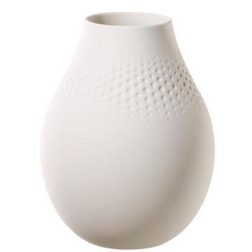 Collier Blanc, Vaso Perle alto 20cm