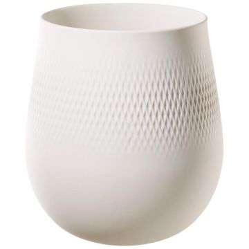 Collier Blanc, Vaso Carrè grande 22,5cm