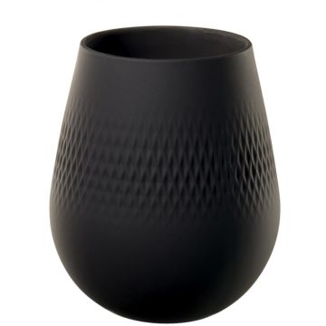 Collier Noir, Vaso Carré piccolo 12cm