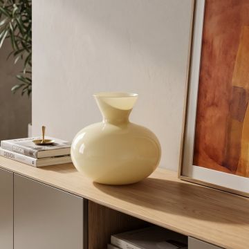 Idria, Vaso 26 cm Paglierino