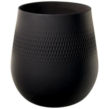 Collier Noir, Vaso Carrè grande 22,5cm