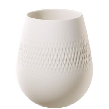 Collier Blanc, Vaso Carré piccolo 12cm