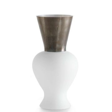 Re, Vaso Bianco 38cm