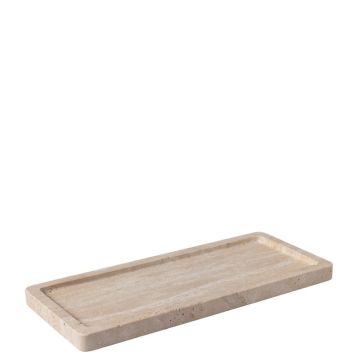 Manufacture Travertine, Vassoio rettangolare 25cm