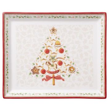 Winter Bakery Delight, Piatto Pasticceria rettangolare piccolo