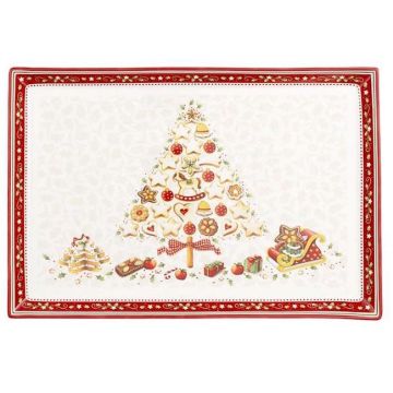 Winter Bakery Delight, Piatto Pasticceria rettangolare