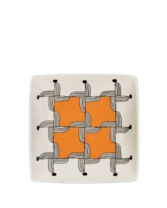 Home Flower Farm Lines, Coppetta quadra piana 12cm