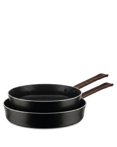 Edo, Set 2 Padelle in Antiaderente 20/24 cm