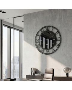 Axis, Orologio da Parete ferro e vetro 70cm