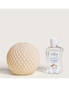 Sphere, Diffusore Elettrico di Aromi con Ricarica T&egrave; Bianco Puro